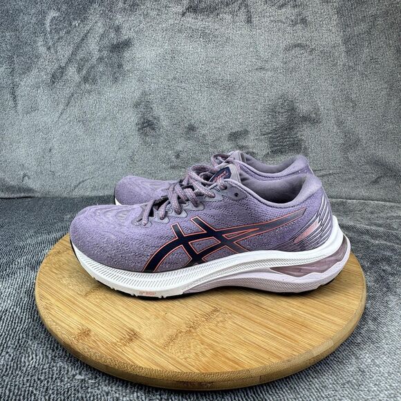 Asics Gel-Nimbus 25 Running Shoes Womens Size 7 Purple Road Sneakers 1012B271 - Picture 3 of 9